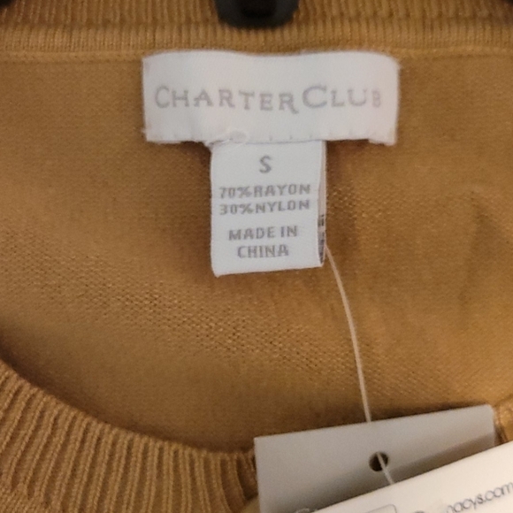 Charter Club Long Sleeve Cardigan Sweater - Picture 5 of 6